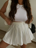 Tablet white skirt